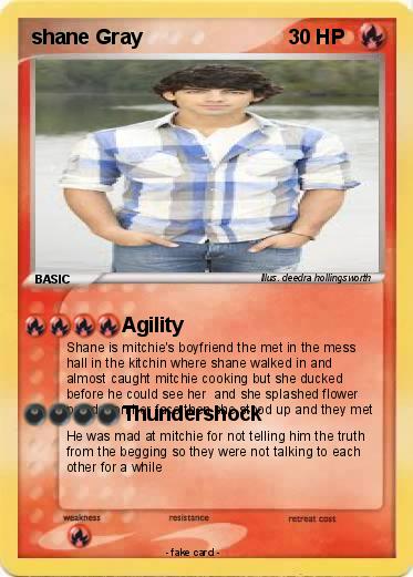 Pokemon shane Gray