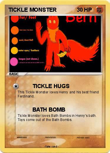 Pokemon TICKLE MONSTER