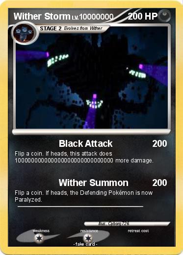 Pokemon Wither Storm