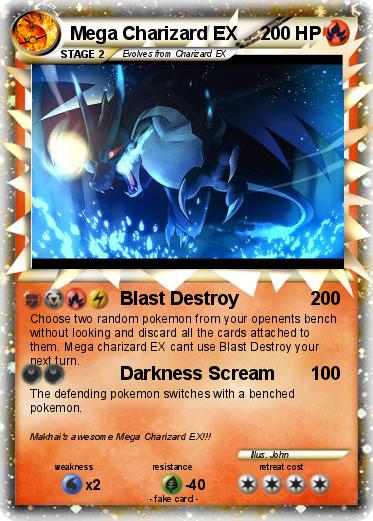 Pokemon Mega Charizard EX