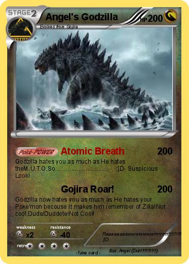 Pokemon Angel's Godzilla
