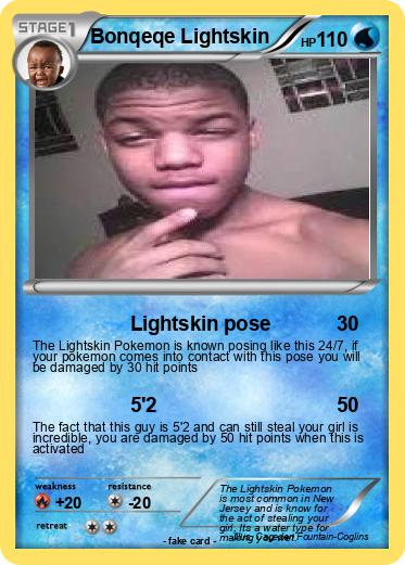 Pokemon Bonqeqe Lightskin