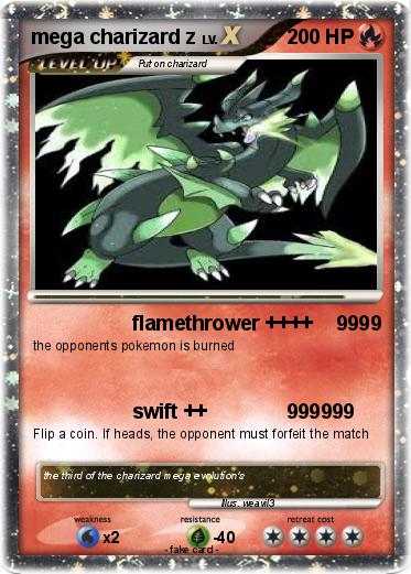 Pokemon mega charizard z