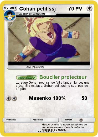 Pokemon Gohan petit ssj