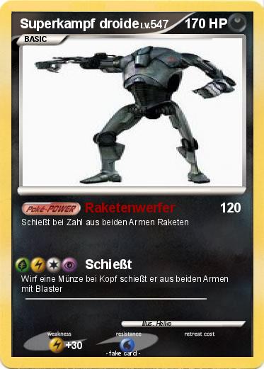 Pokemon Superkampf droide