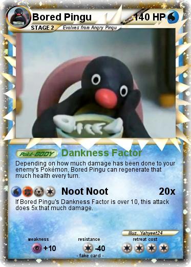 Pokemon Bored Pingu