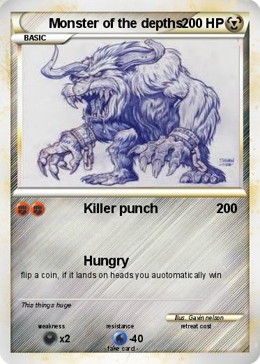 Pokemon Monster of the depths