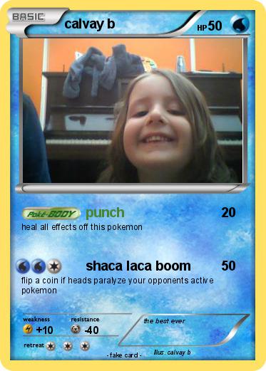 Pokemon calvay b
