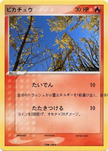Pokemon ピカチュウ