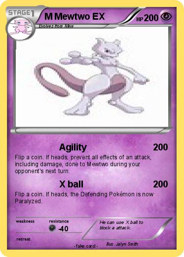 Pokemon M Mewtwo EX
