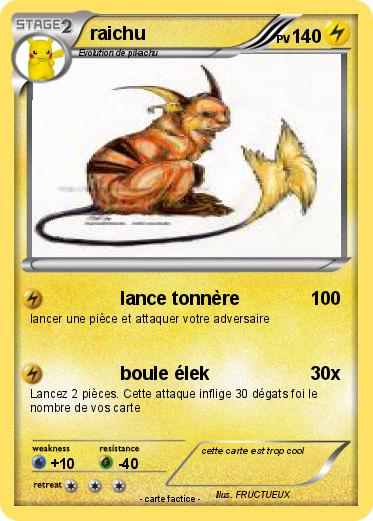 Pokemon raichu