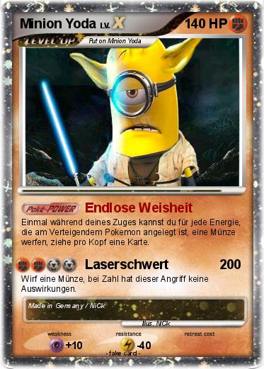 Pokemon Minion Yoda