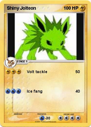 Pokemon Shiny Jolteon