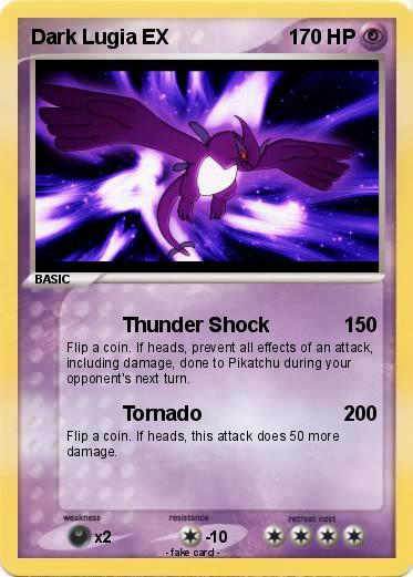 Pokemon Dark Lugia EX
