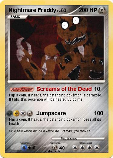 Pokemon Nightmare Freddy