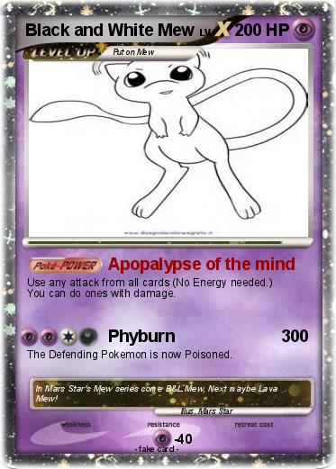 Pokemon Black and White Mew