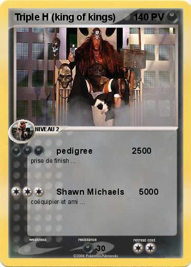 Pokemon Triple H (king of kings)