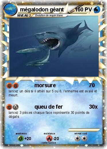 Pokemon mégalodon géant