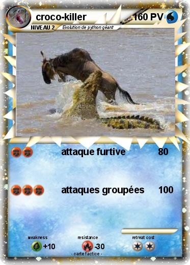 Pokemon croco-killer