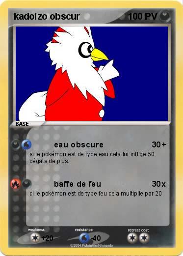 Pokemon kadoizo obscur
