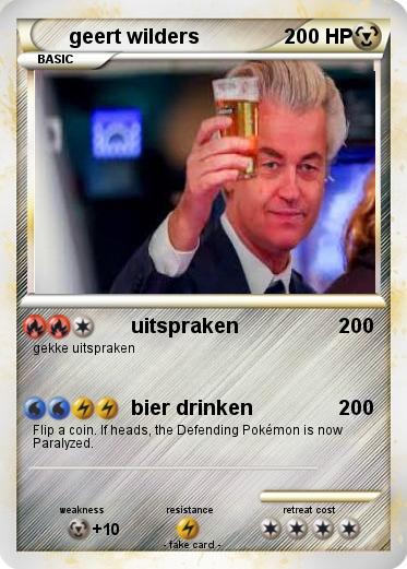 Pokemon geert wilders