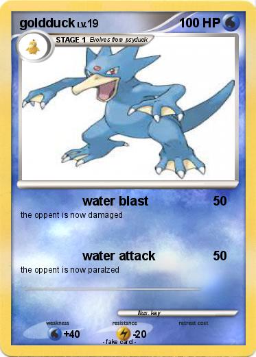 Pokemon goldduck