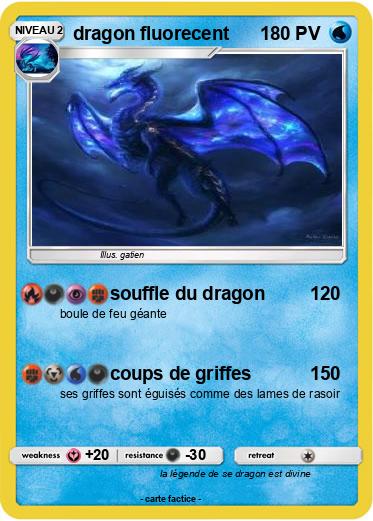 Pokemon dragon fluorecent