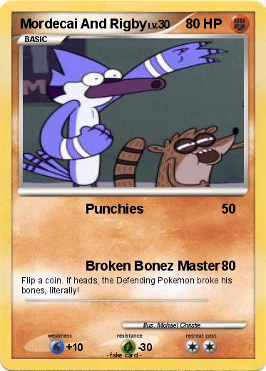 Pokemon Mordecai And Rigby