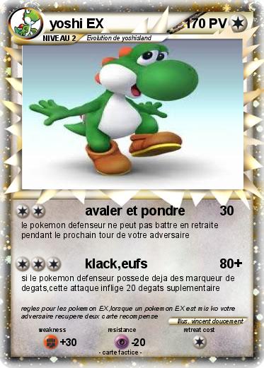 Pokemon yoshi EX
