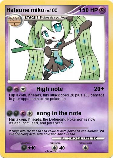 Pokemon Hatsune miku