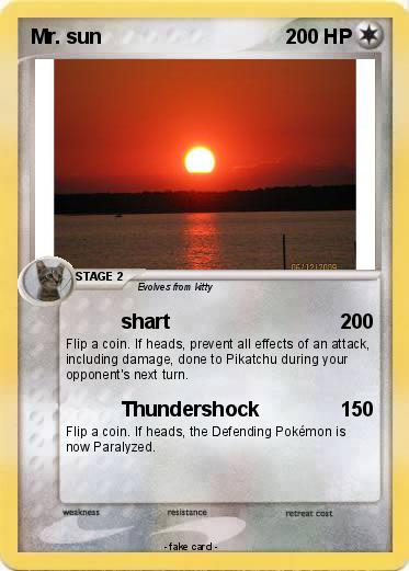 Pokemon Mr. sun