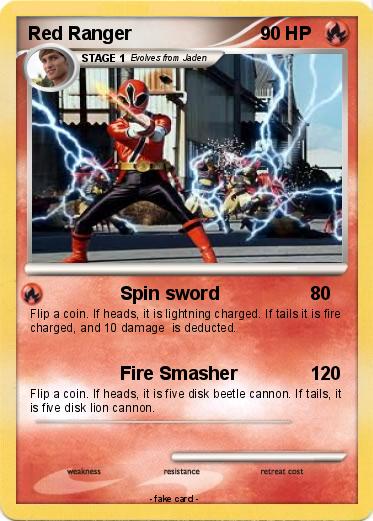 Pokemon Red Ranger