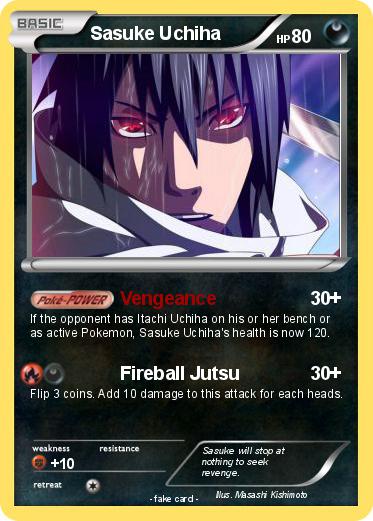 Pokemon Sasuke Uchiha
