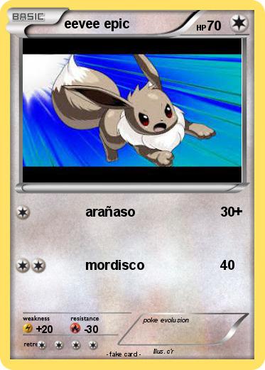 Pokemon eevee epic