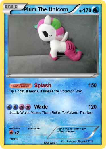 Pokemon Plum The Unicorn
