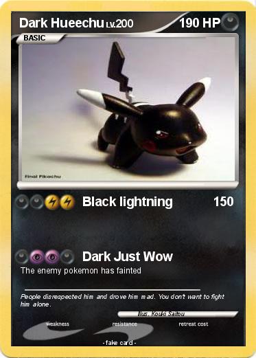 Pokemon Dark Hueechu