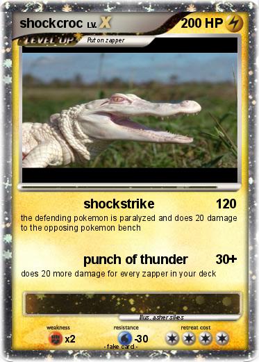 Pokemon shockcroc