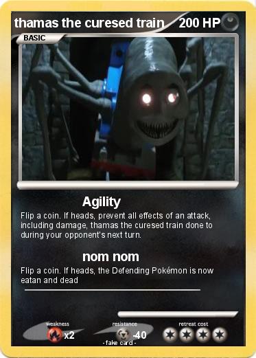 Pokemon thamas the curesed train