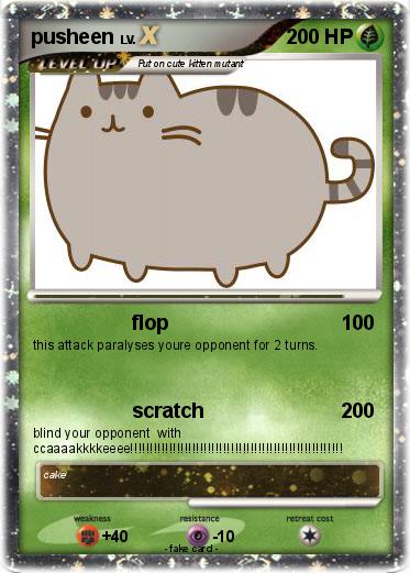 Pokemon pusheen