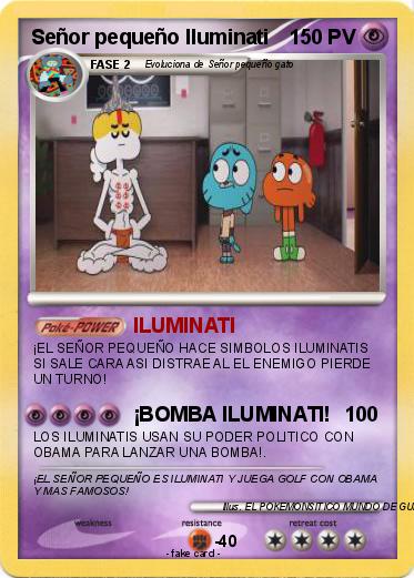 Pokemon Señor pequeño Iluminati