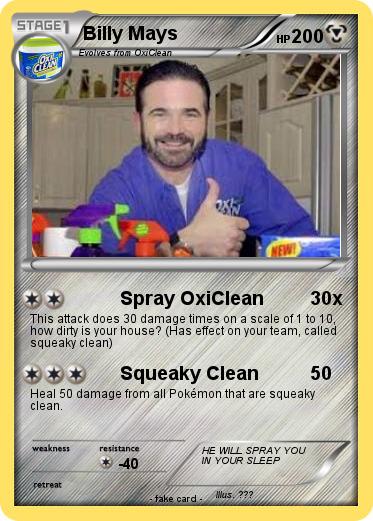Pokemon Billy Mays