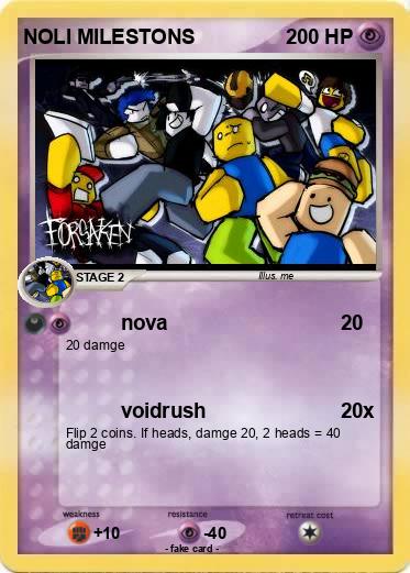 Pokemon NOLI MILESTONS