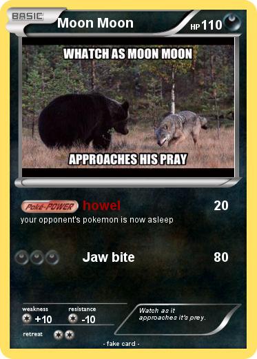 Pokemon Moon Moon