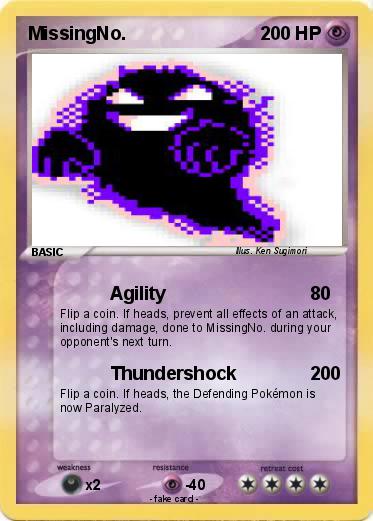 Pokemon MissingNo.