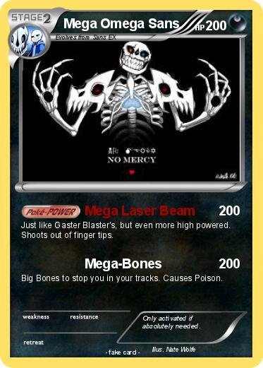 Pokemon Mega Omega Sans