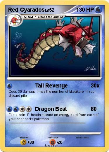 Pokemon Red Gyarados