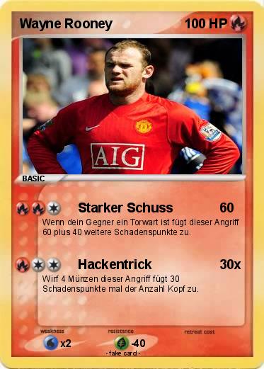 Pokemon Wayne Rooney