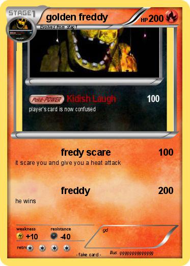 Pokemon golden freddy