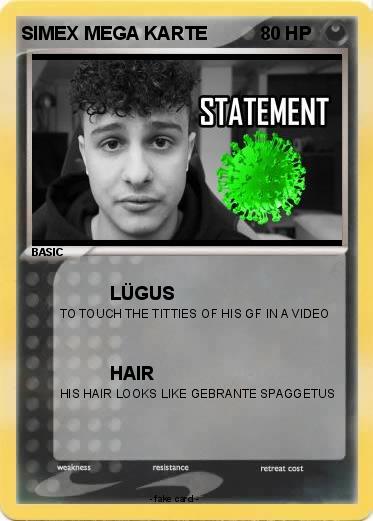 Pokemon SIMEX MEGA KARTE