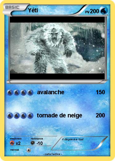 Pokemon Yéti